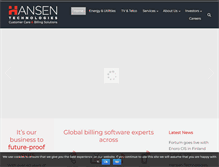 Tablet Screenshot of hsntech.com